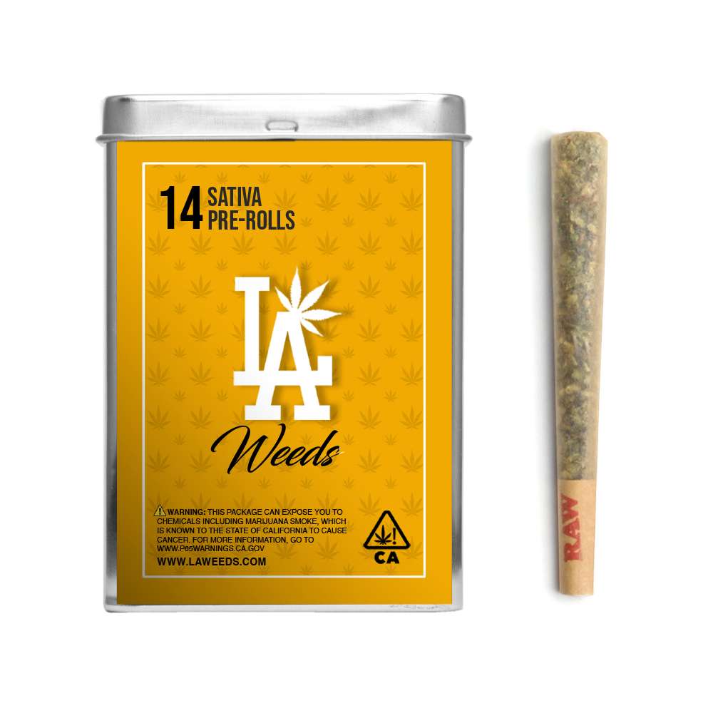la weeds sativa specialty 14 prerolls la weeds sativa specialty 14 prerolls