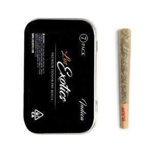 los exotics indica specialty 7 prerolls