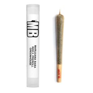 marijuana baba indica green house single preroll