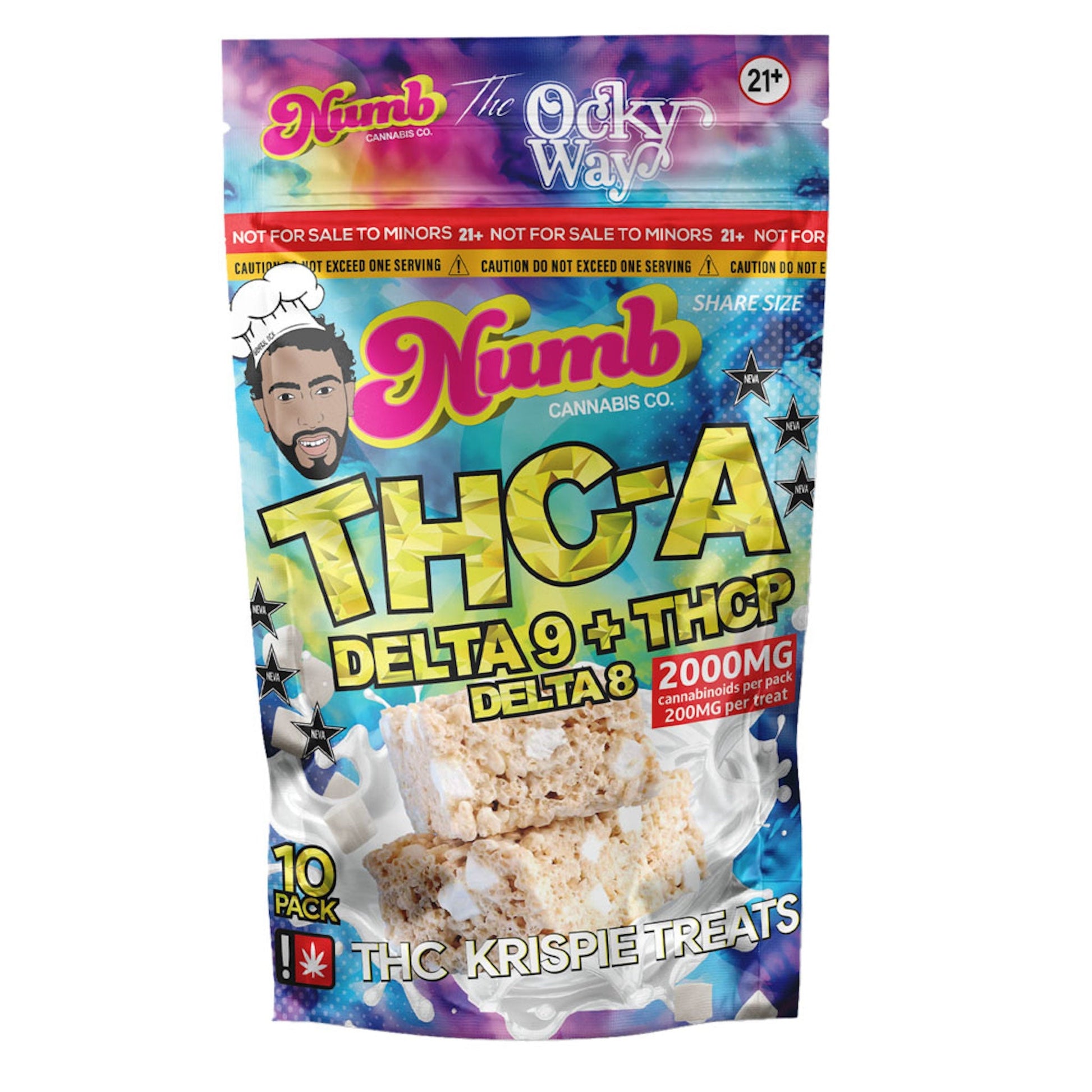 numb thc a ocky way krispie treats 2000mg 37106149523535 numb thc a ocky way krispie treats 2000mg 37106149523535